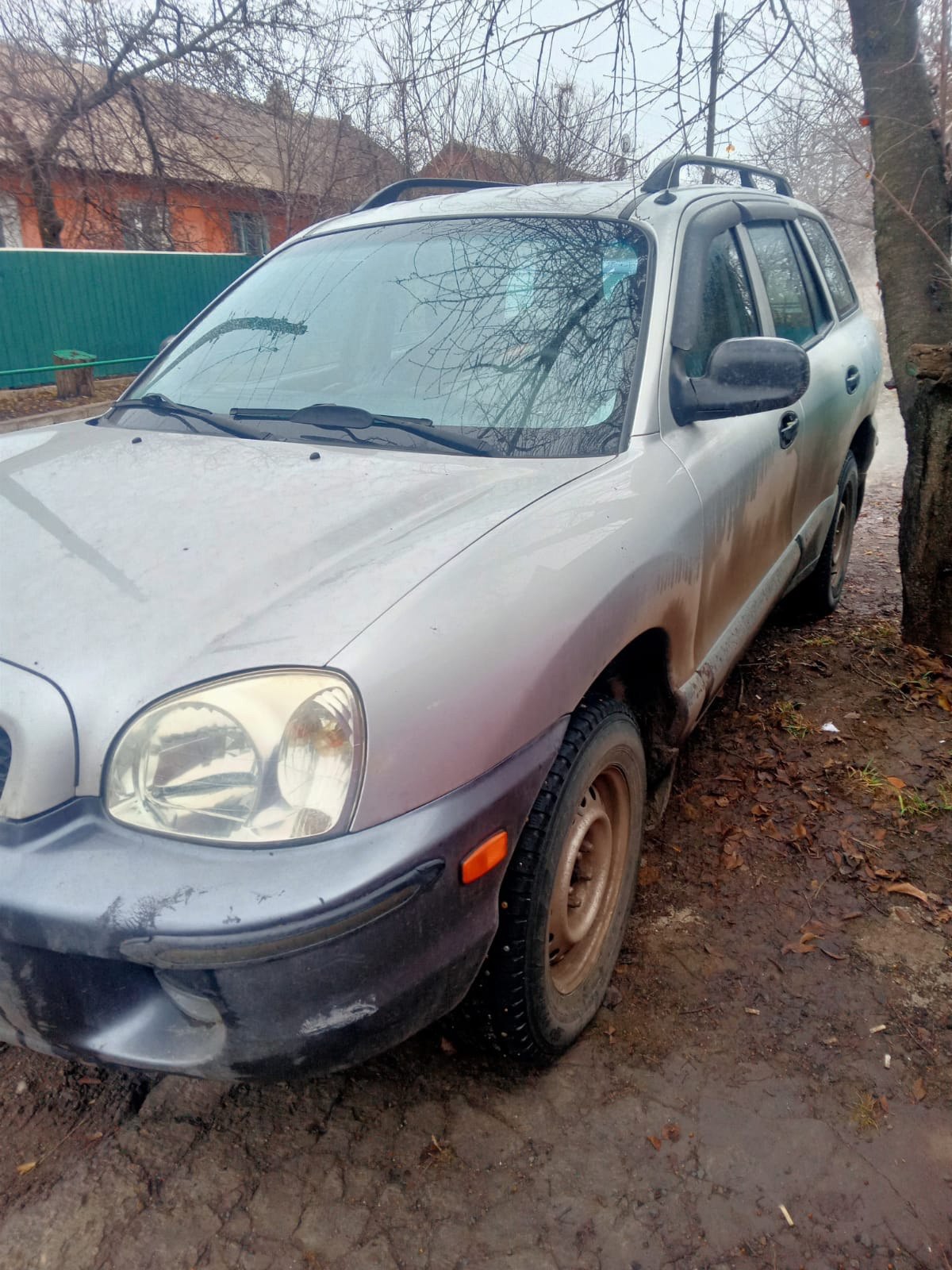 Hyundai Santa fe 2003 г бензин 2.4 работает